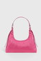 Zoozie Bags Bolso de Mano de Cuero PU Rosa